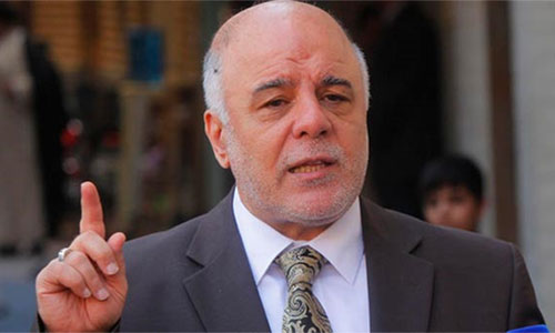 El primer ministro iraquí, Haider al Abadi Iraq declara el fin del falso califato de Daesh